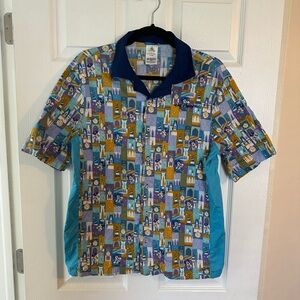 Walt Disney World 50th Anniversary Button-Down Shirt MICKEY MOUSE